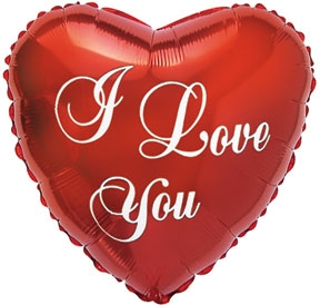 I love you balloon